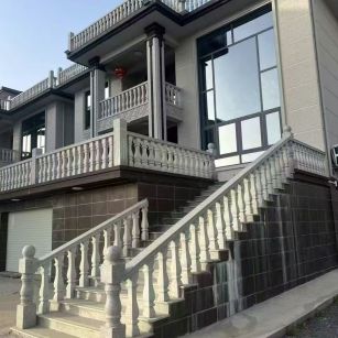 南宁 芝麻白别墅阳台栏杆，楼梯栏杆