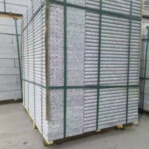 南宁 芙蓉白3公分厚磨圆边、拉槽，楼梯踏步