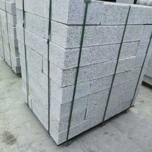 南宁 芙蓉白火烧两面路沿石