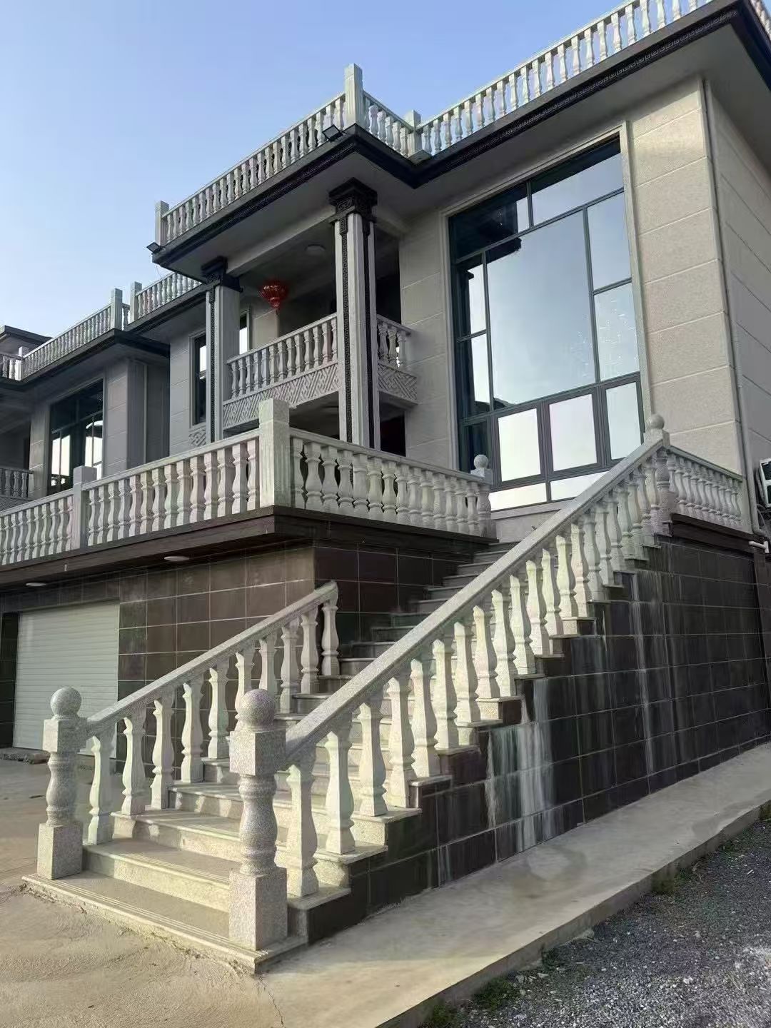 南宁 芝麻白别墅阳台栏杆，楼梯栏杆