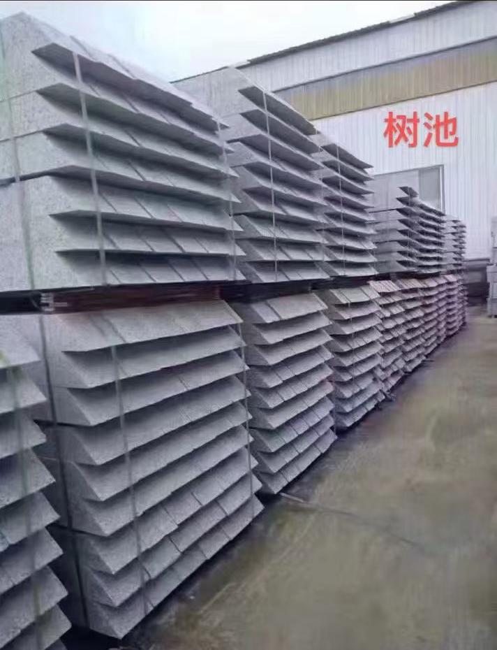 南宁 芝麻灰切头树池