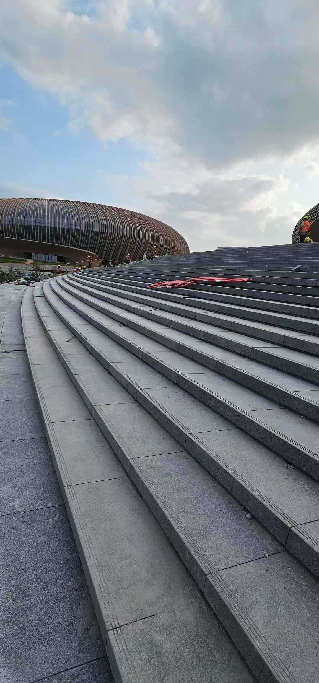 南宁 弧形整石台阶铺装效果图