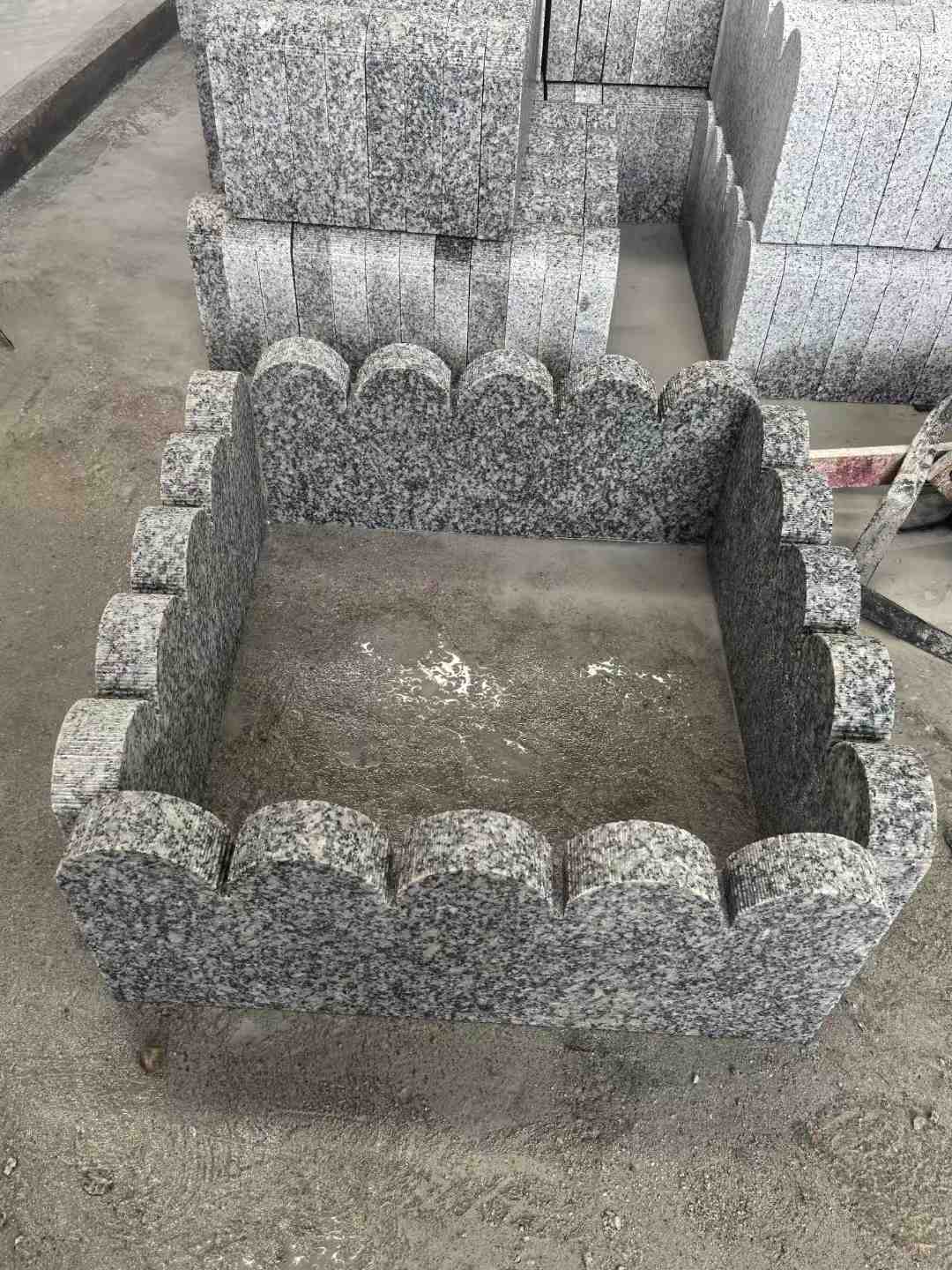 南宁 花边石、花坛围栏石、花池界石、菜园栅栏石、镶边石、波浪状界石介绍