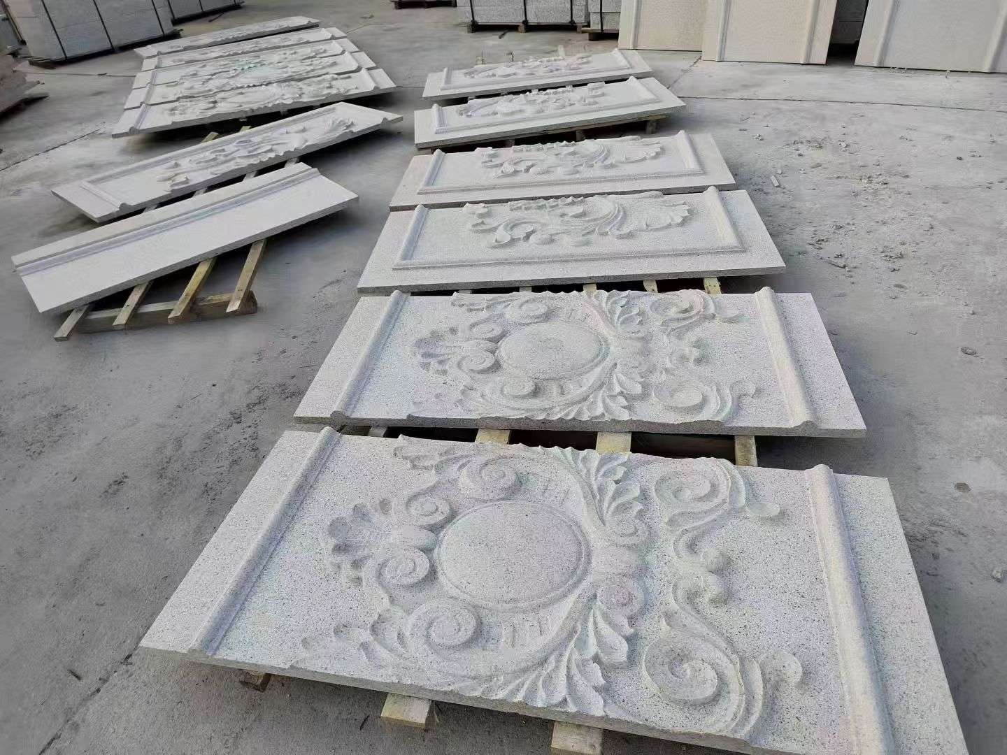 南宁 芝麻白干挂雕花板